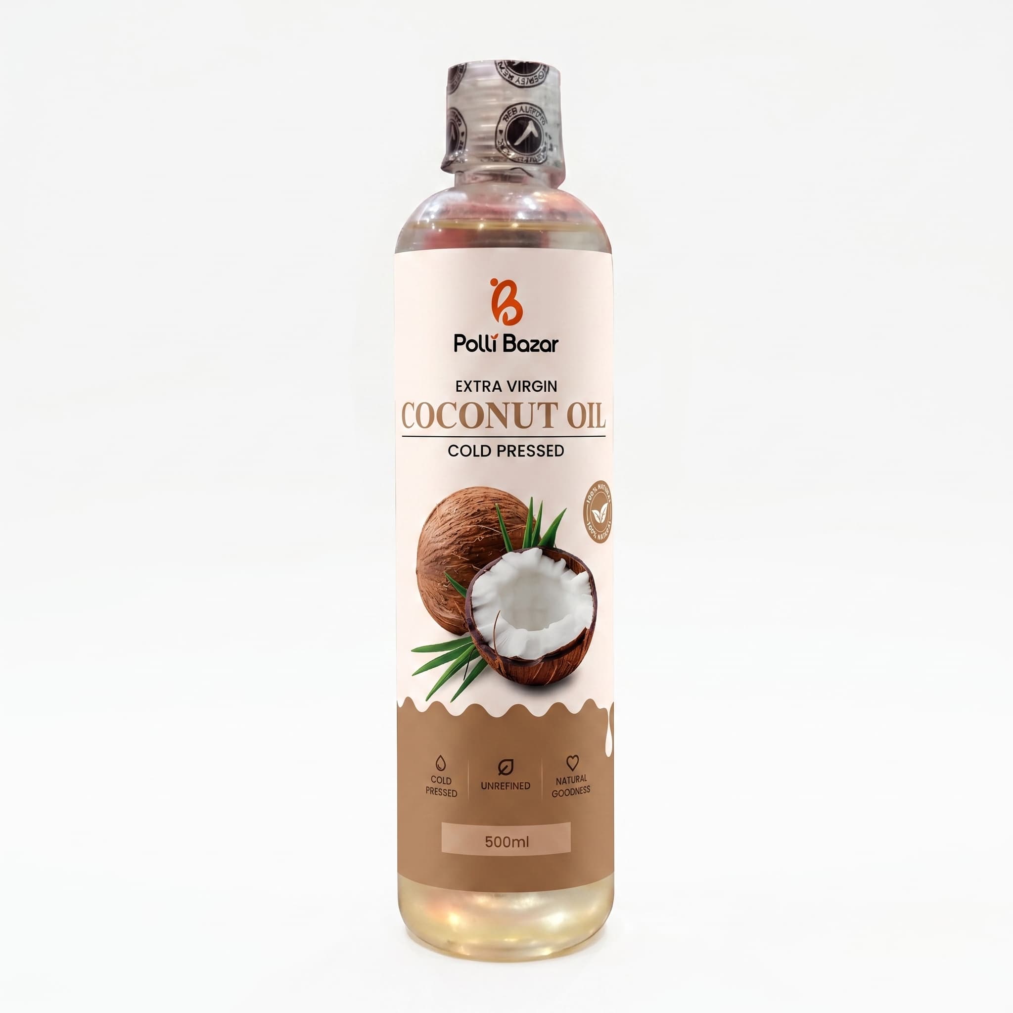 Organic Extra Virgin Coconut Oil 500 ml